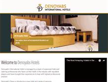 Tablet Screenshot of denoyabsplace.com